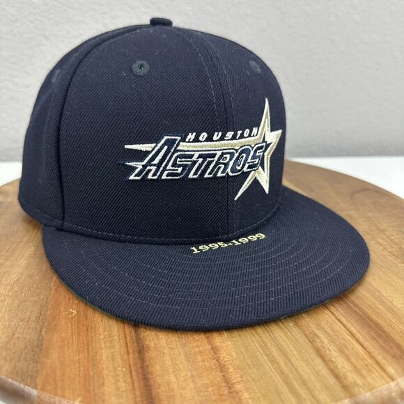 Houston Astros New Era 59Fifty MLB Timeline Collection Fitted Cap Hat Sz 7 95-99 - Picture 1 of 8